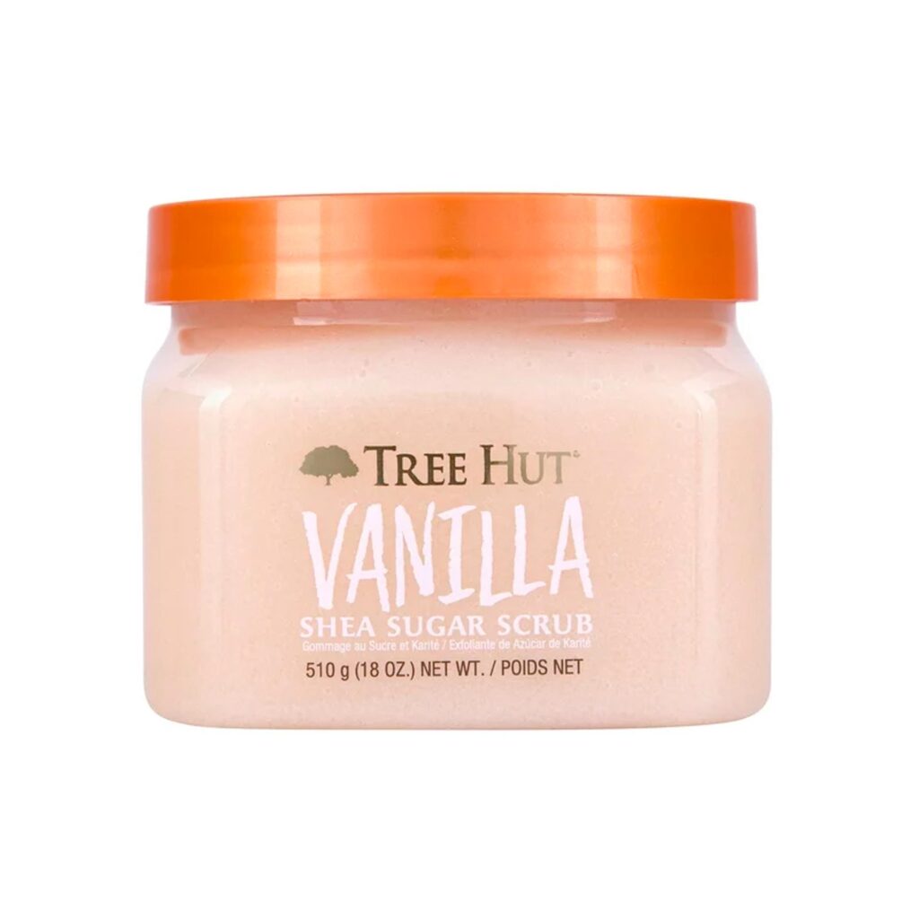 Tree Hut Vanilla Shea Sugar Exfoliating and Hydrating Body Scrub  (510 g)